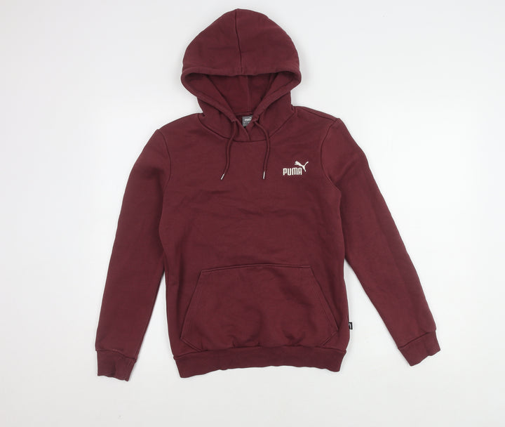 Puma Men's Purple Pullover Hoodie, Size S