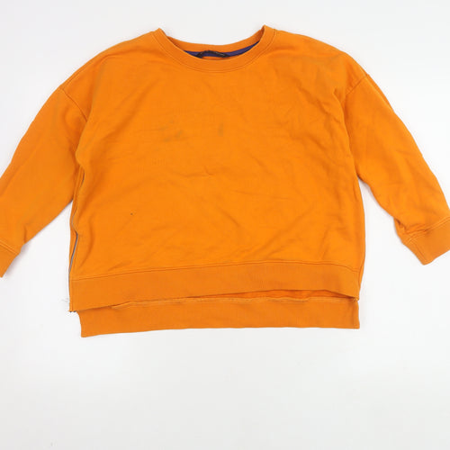 French Connection Women’s Orange M Crew Neck Jumper