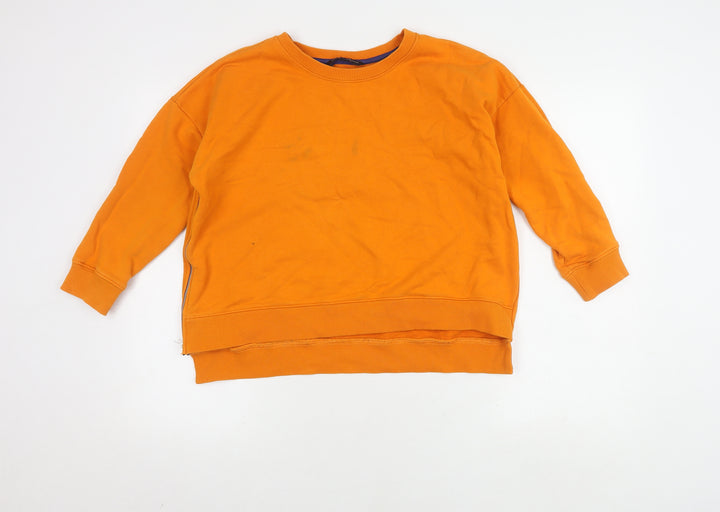 French Connection Women’s Orange M Crew Neck Jumper