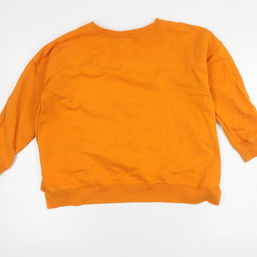 French Connection Women’s Orange M Crew Neck Jumper