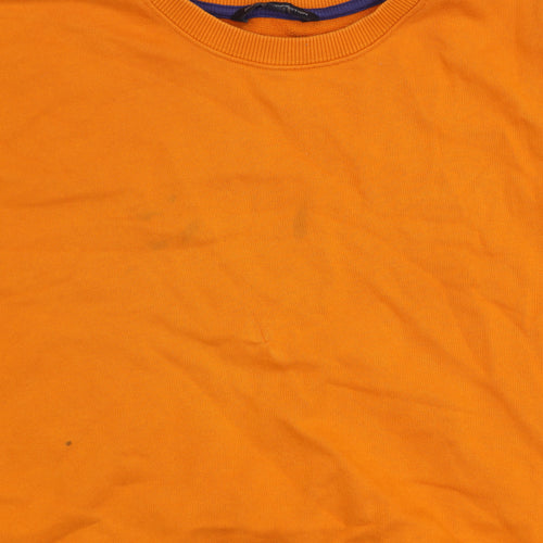 French Connection Women’s Orange M Crew Neck Jumper