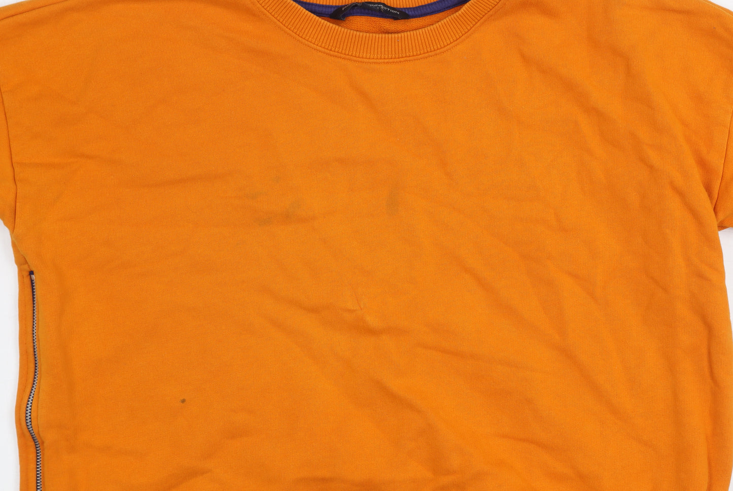French Connection Women’s Orange M Crew Neck Jumper