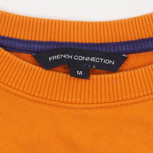 French Connection Women’s Orange M Crew Neck Jumper