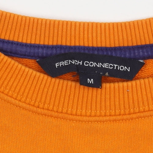 French Connection Women’s Orange M Crew Neck Jumper