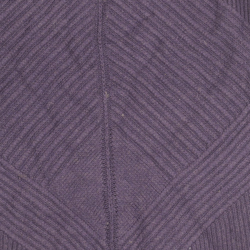 Jasper Conran Women's Purple Wool Blend Jumper Size 18