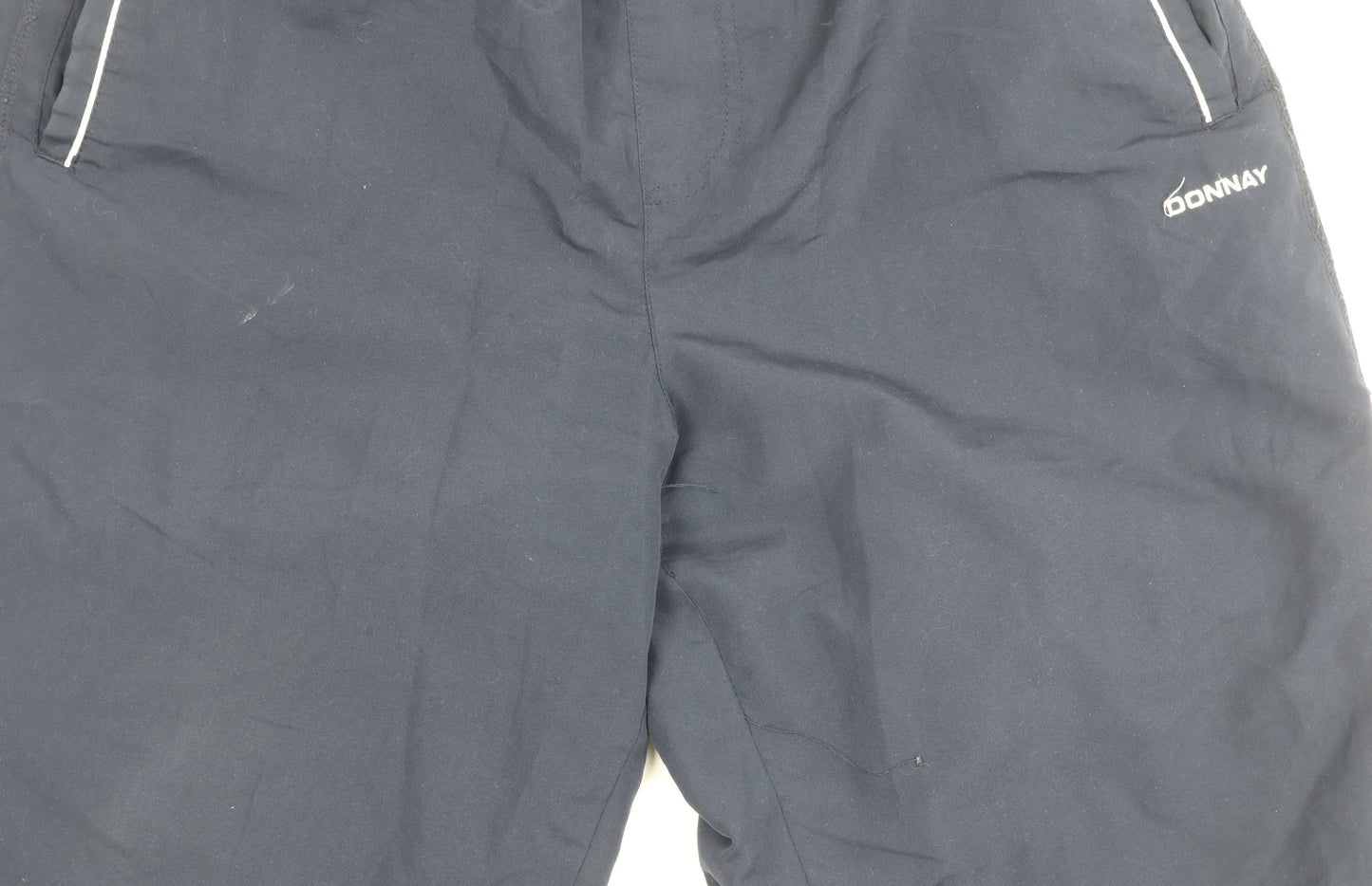 Donnay Men's Navy Activewear Trousers, M, Elastic Waist