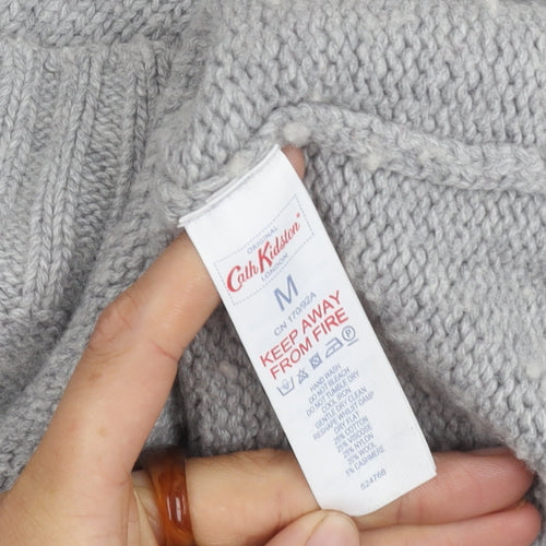 Cath Kidston Women's Grey M Penguin Knit Jumper