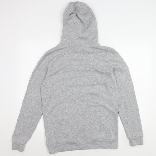 SikSilk Men's Grey Pullover Hoodie S