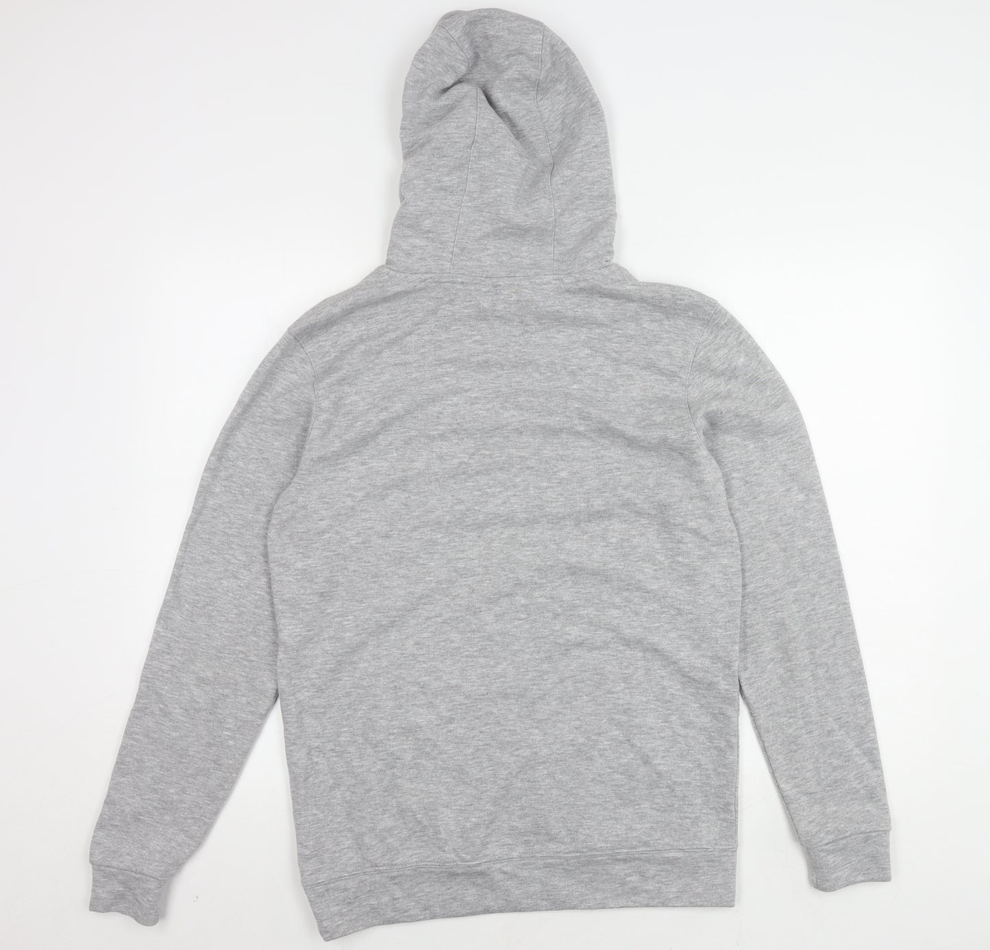 SikSilk Men's Grey Pullover Hoodie S