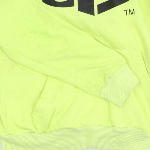 PlayStation Men's Neon Green Pullover Hoodie - Size S