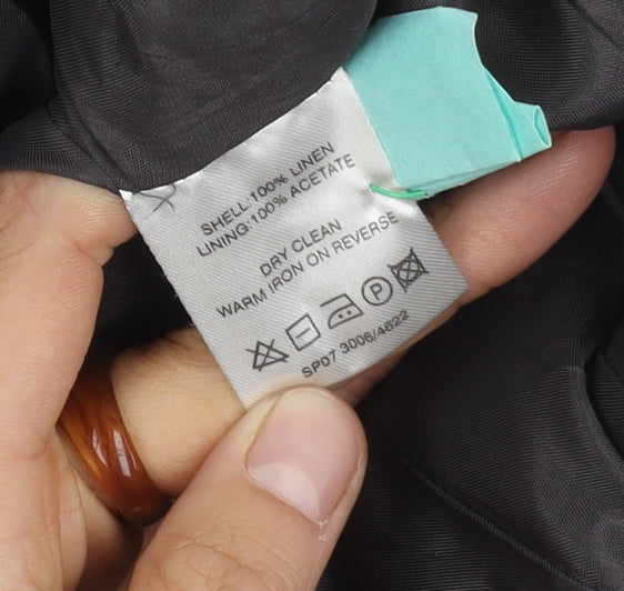 Fenn Wright Manson Women’s Beige Linen Blazer Size 12