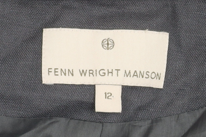 Fenn Wright Manson Women’s Beige Linen Blazer Size 12