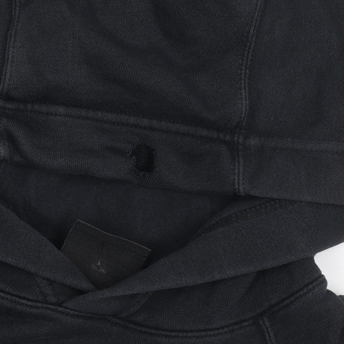 Nike Men's S Black Pullover Hoodie - Fleece Sportswear