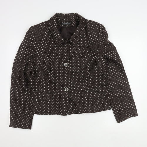 Alex & Co. Women's Black Bouclé Blazer Size 14