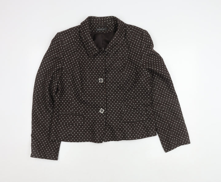 Alex & Co. Women's Black Bouclé Blazer Size 14