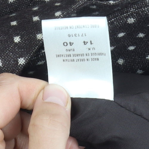 Alex & Co. Women's Black Bouclé Blazer Size 14