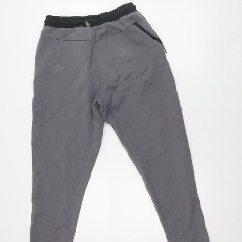 Nike Men's Grey Jogger Trousers, M, Gym Wear