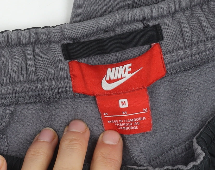 Nike Men's Grey Jogger Trousers, M, Gym Wear