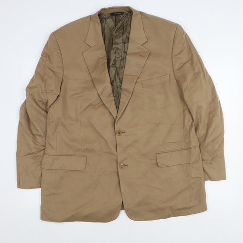 Brooks Brothers Men's Beige Cashmere Blazer 45R