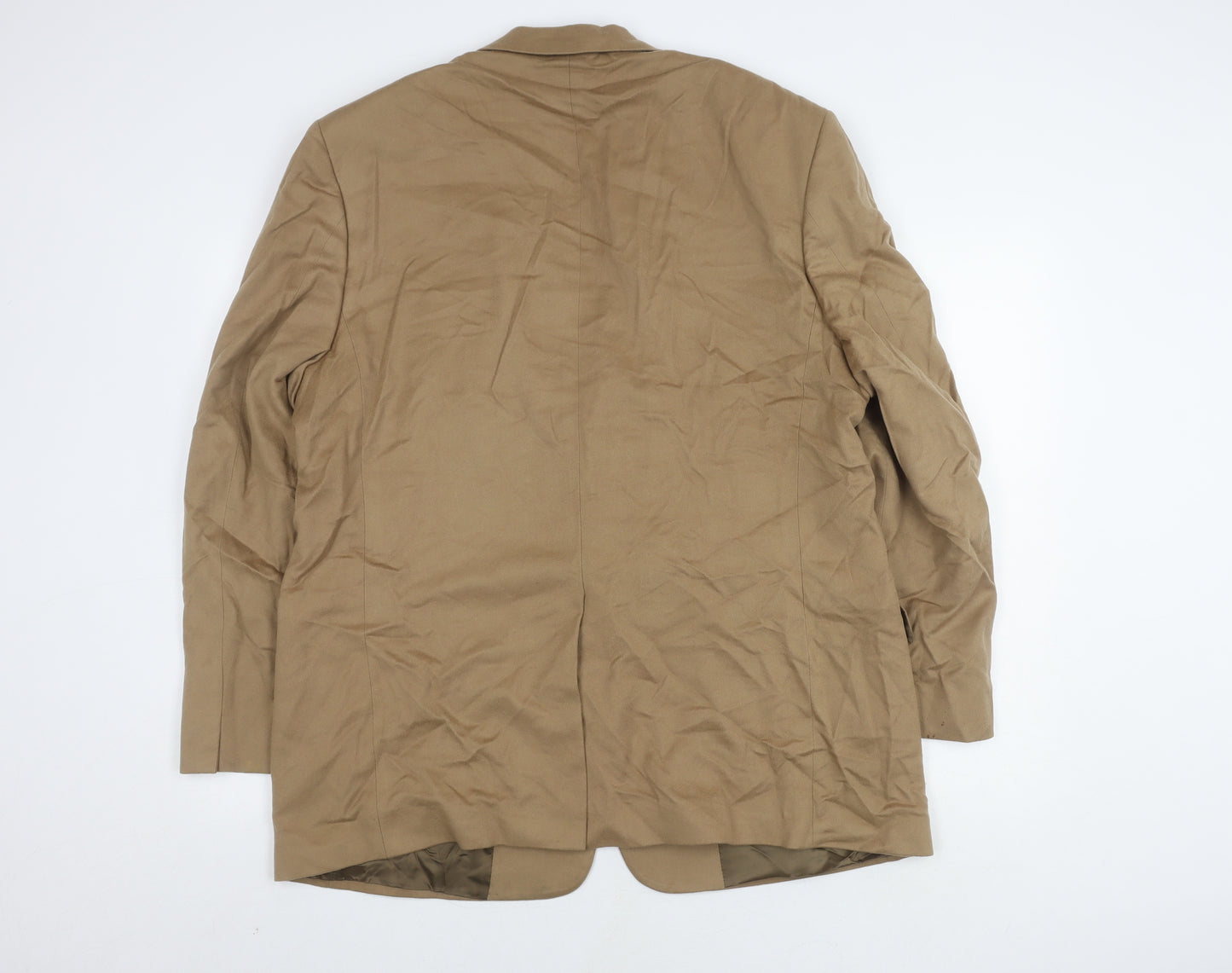 Brooks Brothers Men's Beige Cashmere Blazer 45R