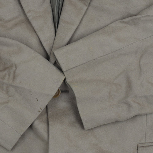 Brooks Brothers Men's Beige Cashmere Blazer 45R