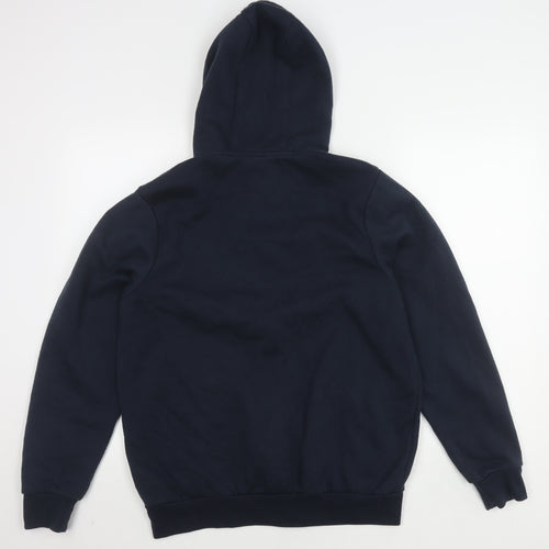 Slazenger Men's Black Hooded Basic Jacket in Size S