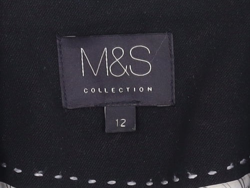 Marks and Spencer Women's Black 12 Blazer, Classic Style