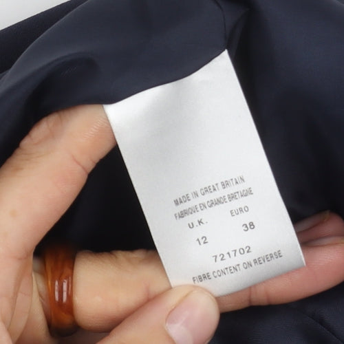 Eastex Women's Blue Suit Jacket, Size 12, Lined