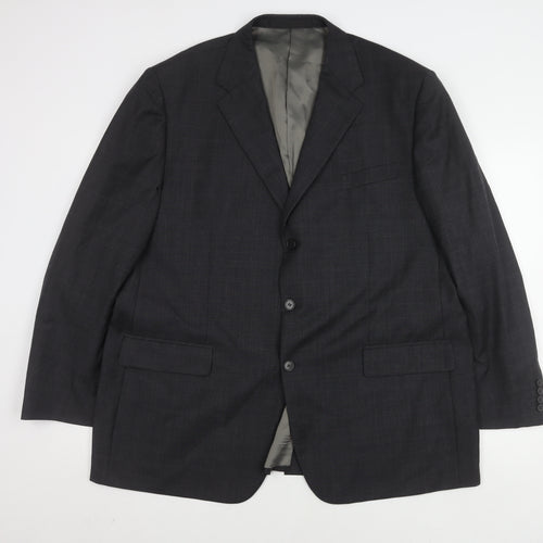 Marks and Spencer Charcoal Wool Blazer 48R