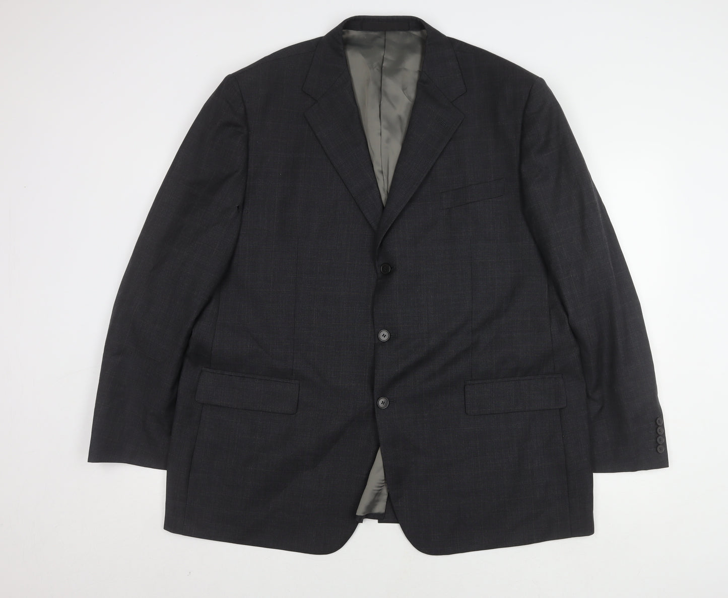 Marks and Spencer Charcoal Wool Blazer 48R