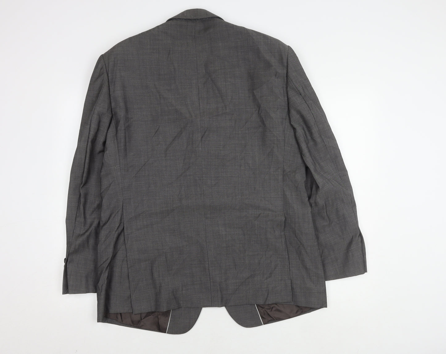 Marks and Spencer Men's Blazer Black 42S Herringbone