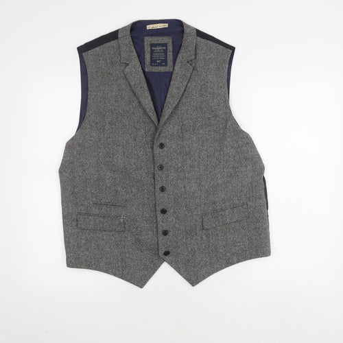Hammond & Co Men's Grey Wool Waistcoat Size 46