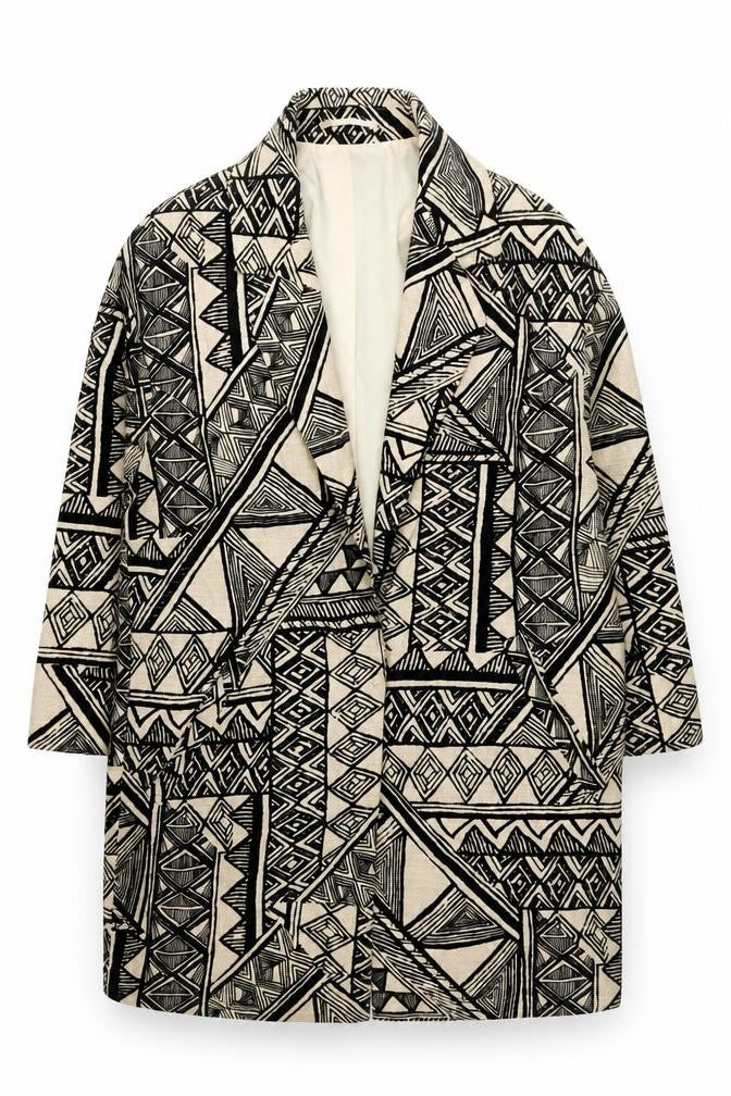 Front view of Marks & Spencer Women's Multicoloured Blazer M