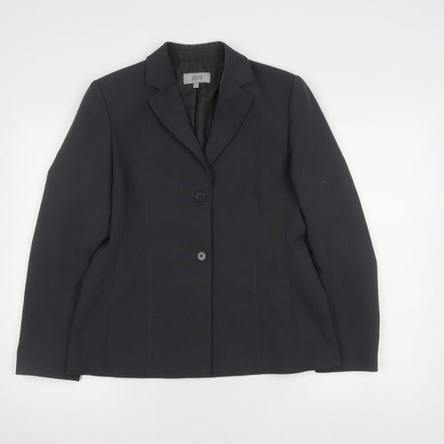Marks and Spencer Women's Grey Suit Jacket, Size 12