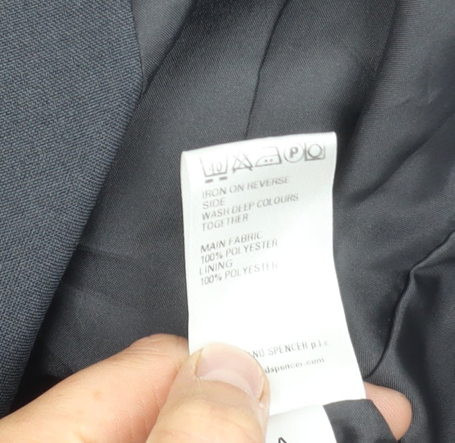 Marks and Spencer Women's Grey Suit Jacket, Size 12