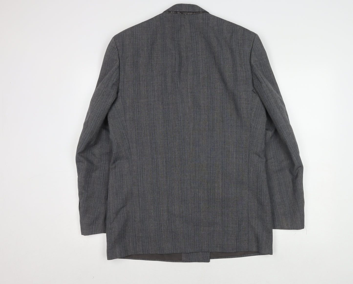 St Michael Grey Double-Breasted Men's Blazer 40R