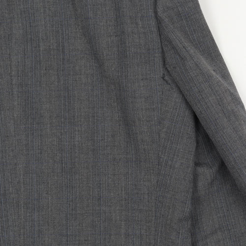 St Michael Grey Double-Breasted Men's Blazer 40R
