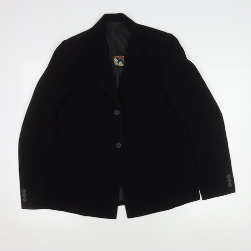 Bizarre Women's Black M Suit Jacket, Lined, Vintage