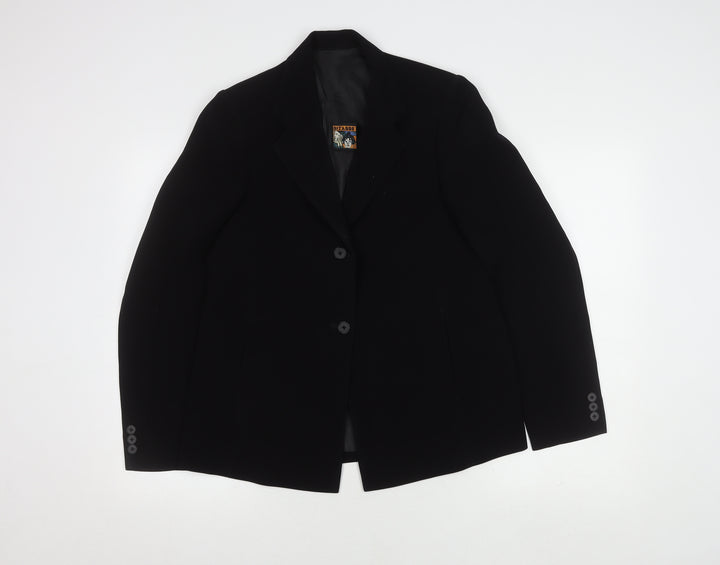 Bizarre Women's Black M Suit Jacket, Lined, Vintage