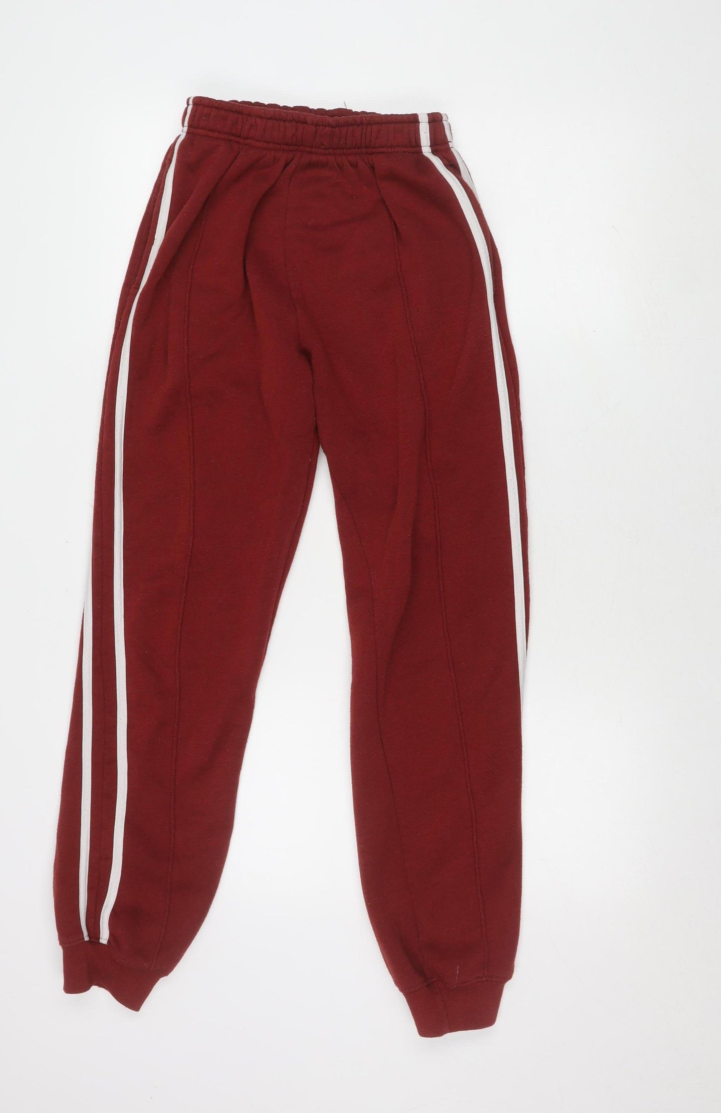 PrettyLittleThing Red Jogger Trousers Women Size 4
