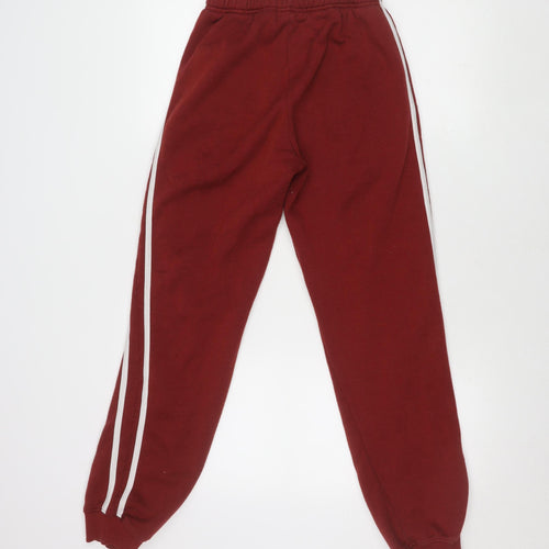 PrettyLittleThing Red Jogger Trousers Women Size 4