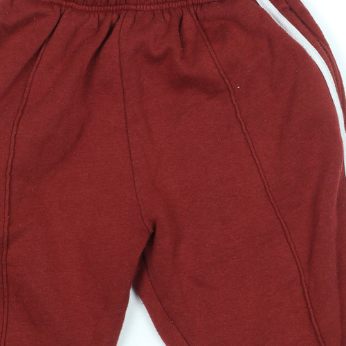 PrettyLittleThing Red Jogger Trousers Women Size 4