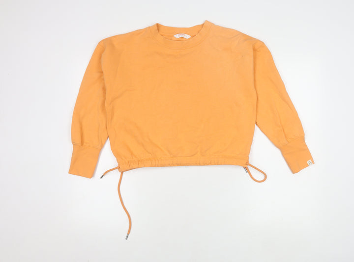 John Lewis Women's Orange Pullover Sweatshirt S