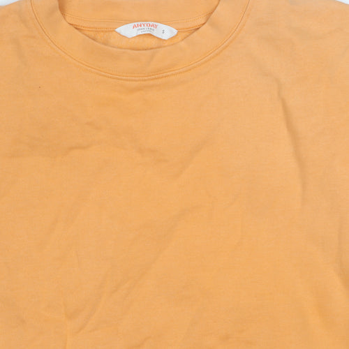 John Lewis Women's Orange Pullover Sweatshirt S