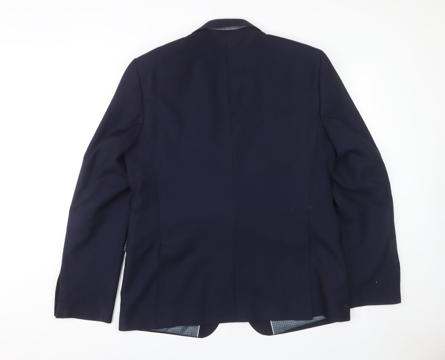 Burton Menswear Blue Slim Fit Jacket Men 46L