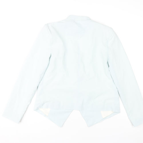 New Look Women's White Blazer Size 12 Long Sleeve