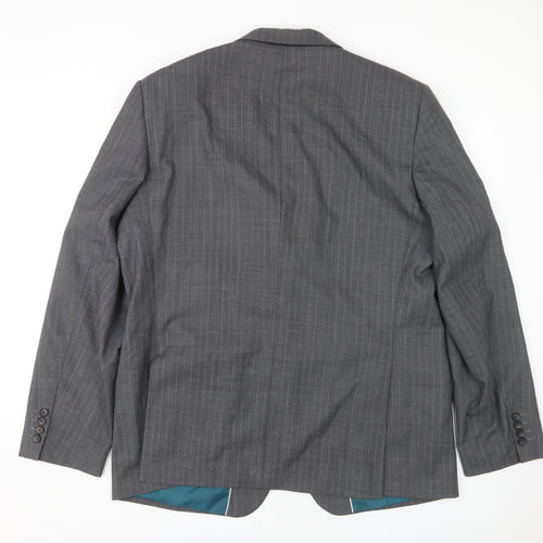 Marks and Spencer Men's Grey Blazer Jacket Size 46L