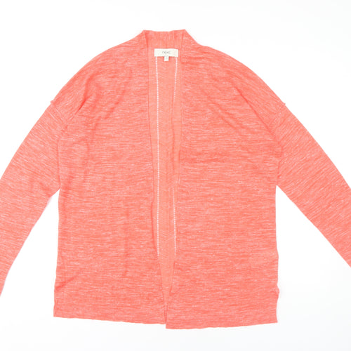 Next Women's Size 12 Red Open Front Cardigan Jumper