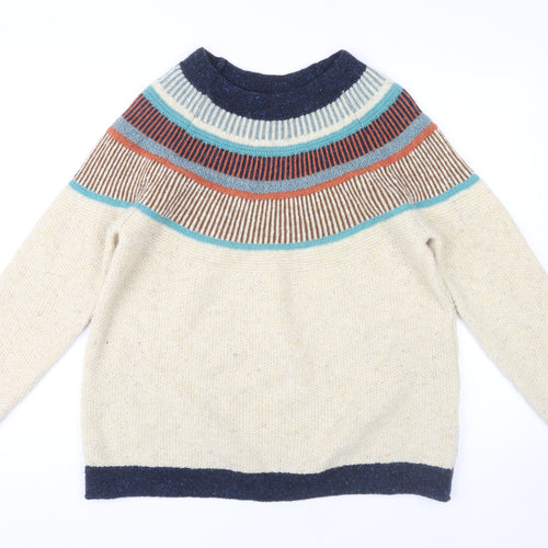 Celtic & Co. Women's Multicoloured Wool Jumper L