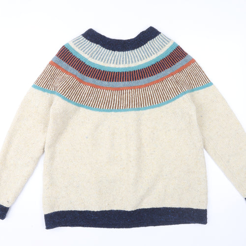 Celtic & Co. Women's Multicoloured Wool Jumper L